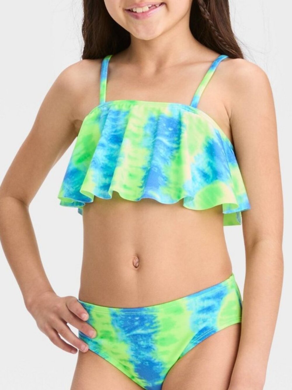 Cat & Jack Girl's Sweet Popsicle Bikini Set- Sz XS